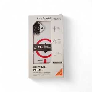 New Crystal Palace Slim Design Snap Case For iPhone 16 Plus